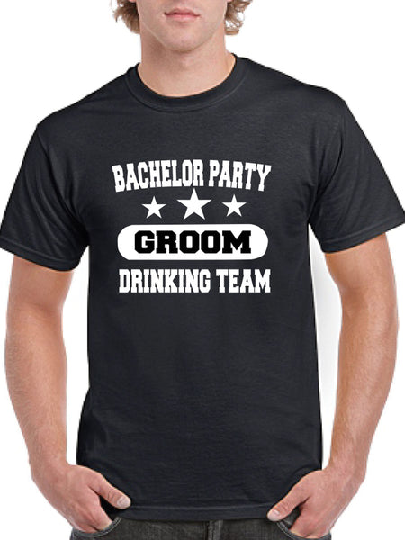 Bachelor Party Drinking Team Groom T-Shirt